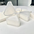 Leather Triangle Powder Puff Makeup Sponge Beauty Egg Makeup Tool Foundation Puff Wet and Dry Portable Pack