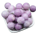 Wholesale High Quality 20mm Lepidolite Crystal Stone No Hole Round Loose Bead for Diy Jewelry