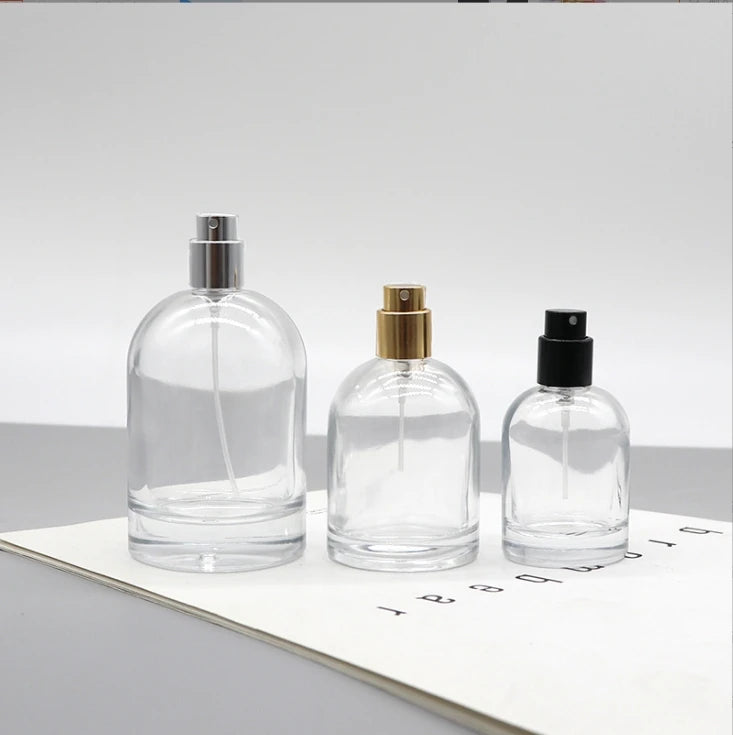 30ml 100ml Spot Glass Perfume Bottle Package High Grade Spray Bottle Bayonet Empty Cosmetic Flasks
