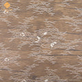 French Lace Fabric Bridal Lace Fabric Luxury Embroidered 3d Lace Fabric for Wedding Dress Bridal Veils