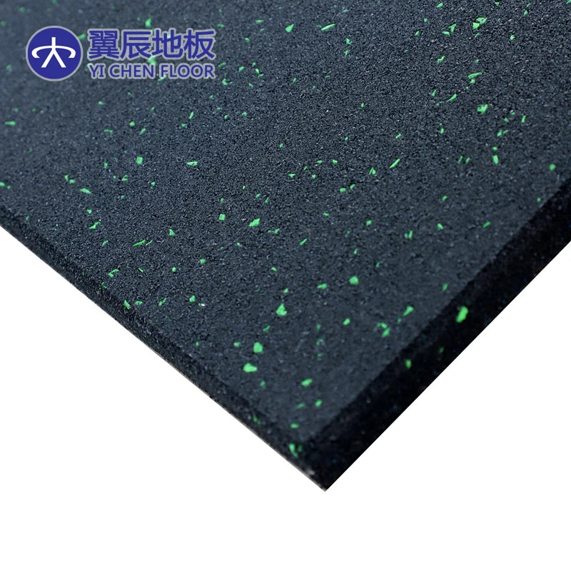 Durable Longer Using Life Non-toxic 15 mm Thickness EPDM Colored Gym Floor Rubber Mat