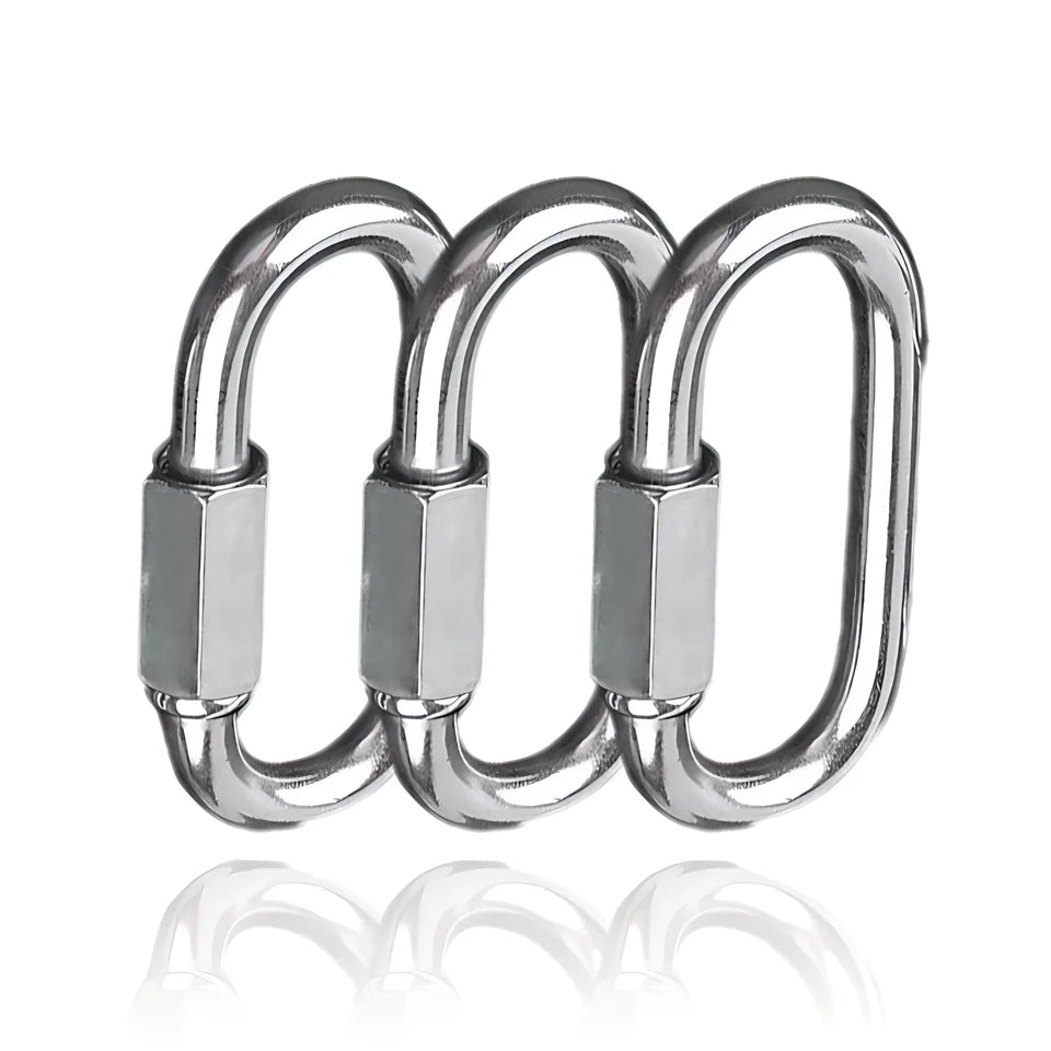 Manufacturer JIUTENG Professional Outdoor Rigging Hardware Stainless Steel Quick Link With Screw