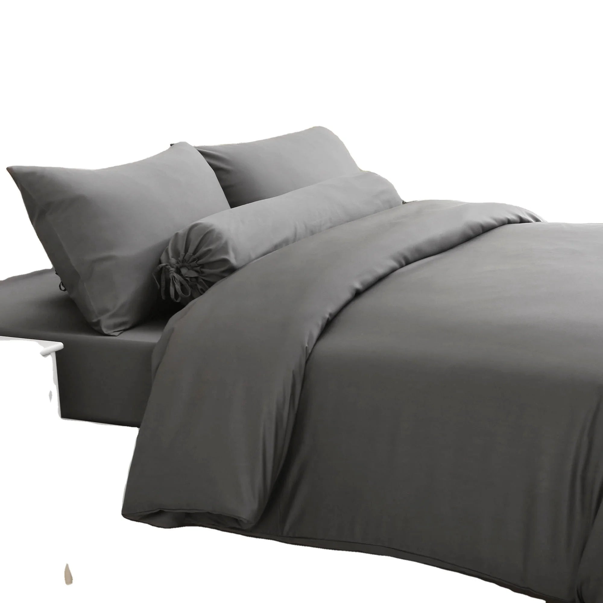 Summer Woven 400TC 100% Bamboo Fiber Oeko-Tex Certified Duvet Cover Set for Hot Weather