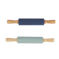Baking Tools Wood Handle Flour Bread Dough Rolling Rod Stick Non-stick Silicone Rolling Pin