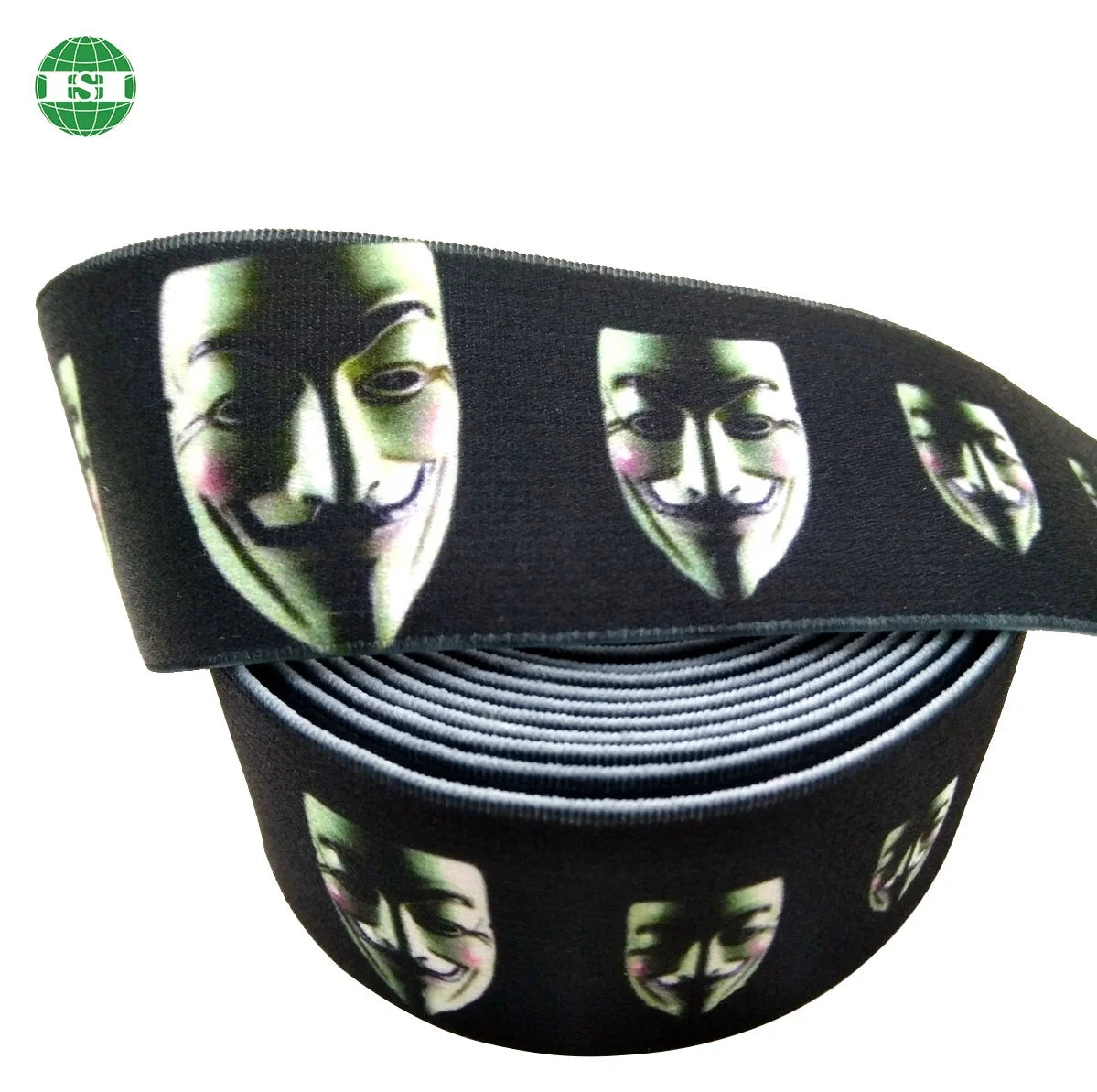 Image Print Elastic Tape Graphic All Over Printed Spandex Customized With Your Own Tech Pack