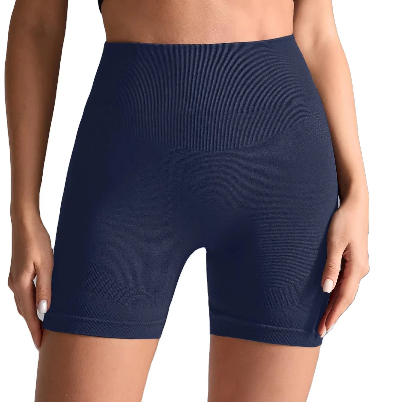 Seamless Tight Shorts Fitness High Waist Sports Quick Dry Breathable Fitness Yoga Running Shorts