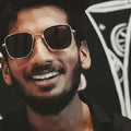 New Mens Retro Sun Glasses With Square Metal Frame Shades Custom Polarized Trendy Fashion Driving India Kabir Singh Sunglasses