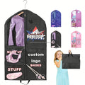 Waterproof Oxford Cloth Hanging Garment Bag for Little Girl Travel Storage Dance Clothes Bag Kids Dance Bag