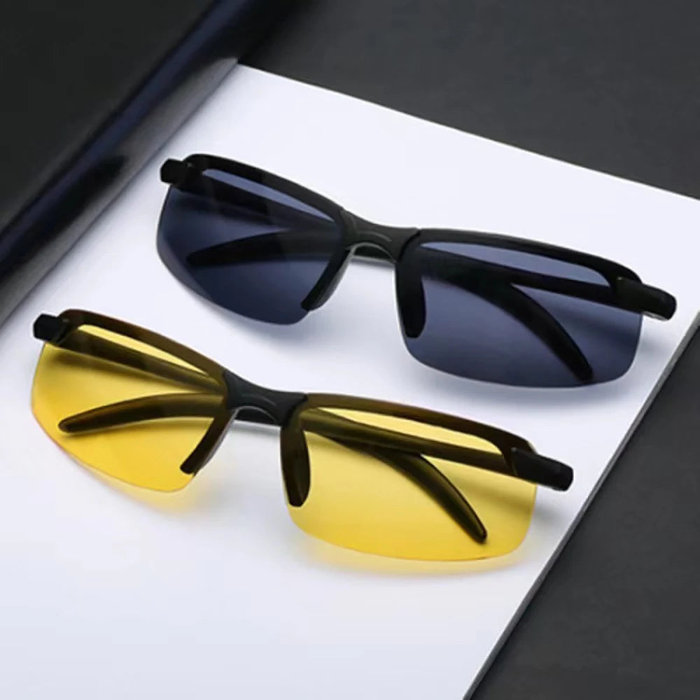 Night Driving Glasses for Men Polarized Night Vision Glasses for Men With UV400 Polarized Lens Sport Frame