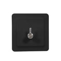 Silicone Hook Stainless Steel Wall-Mounted Adhesive Towel Hooks with Traceless Glue Removable & Reusable for Home Office Tools