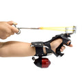 Piaoyu Fishing Pro Archery Slingshot High-quality Alloy Folding Outdoor Shooting Accessories with Hunting Set Rubber Slingshot
