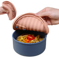 Multifunctional Reusable Silicone Mold Food Storage Mixing Bowls for Feeder/Baby Kids/Snack/Lunch/Salad/Fruit/Smoking/Facial