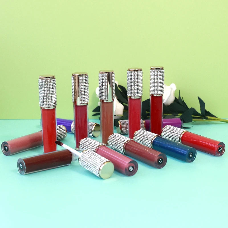 Wholesale Lipstick Vendor Custom Private Label Matte Lipstick Waterproof logo Low Moq Lipstick 24 Hour 102 Colors Lip Stick