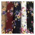 75D Printed Ultra Light 100% Polyester Water Resistant Chiffon Fabric for Girls' Garment & Lining