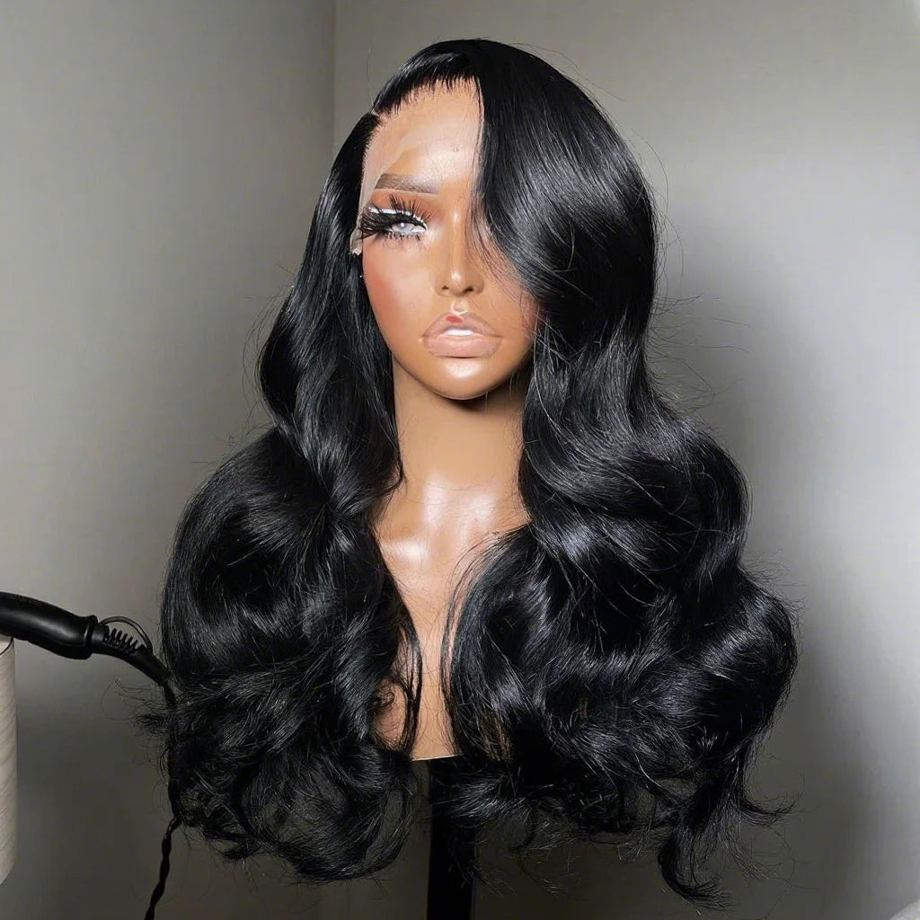 Wholesale Top Grade Natural Color Transparent for Lace Front Human Hair Wigs Pre Plucked 13x4/4x4 Lace Front Wig