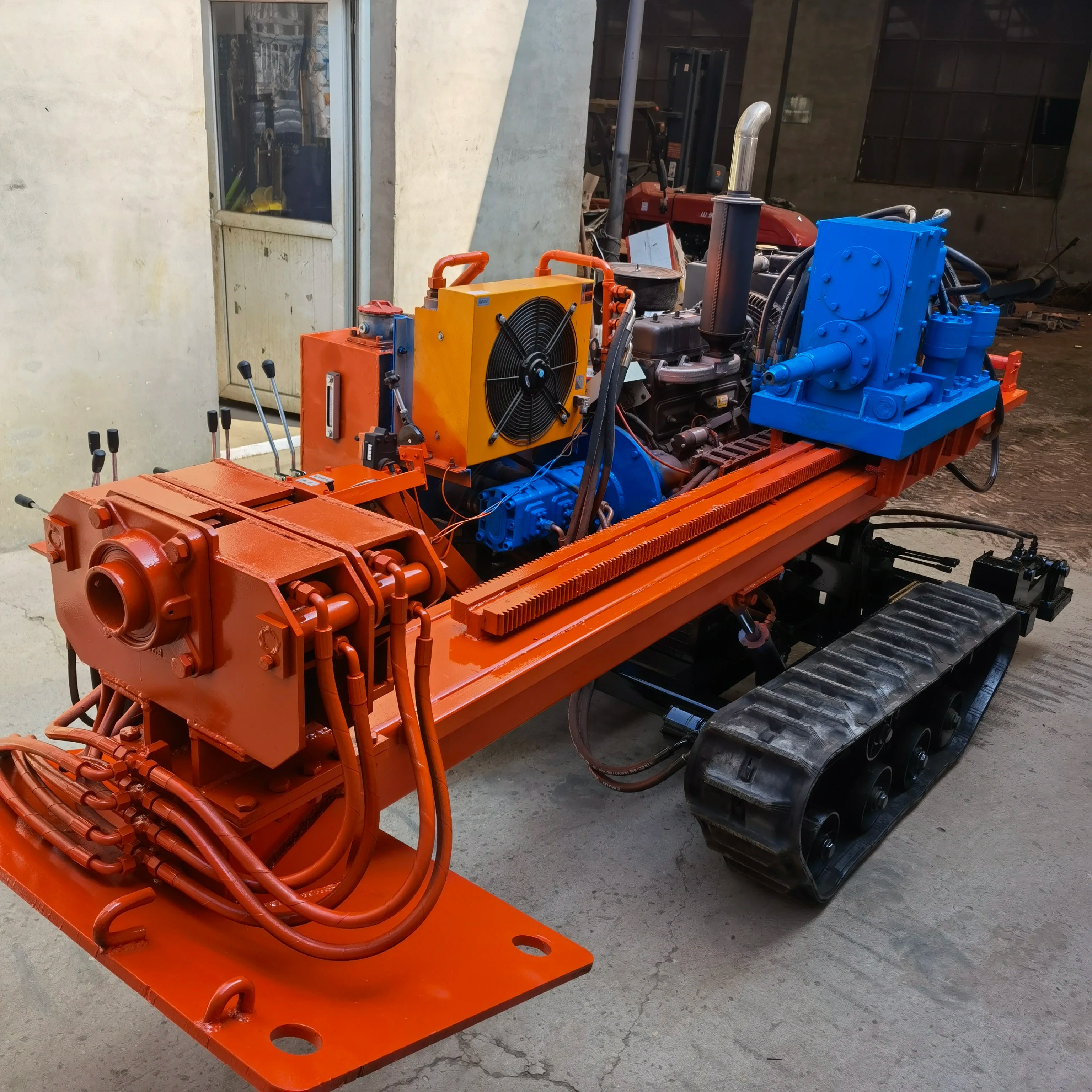Novel Design Horizontal Soil Directional Drilling Mini Machine China