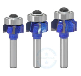 L-N191-2 8mm Shank High Quality 4 Flutes Wood Router Bit Woodworking Milling Cutter R1 R2 R3 Trimming Knife Edge Trimmer