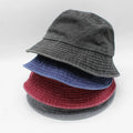 Designer High Adult Toddler 3xl Custom logo Blue Washed Denim Vintage Fisherman Hats Football Wide Brim Bucket Hat