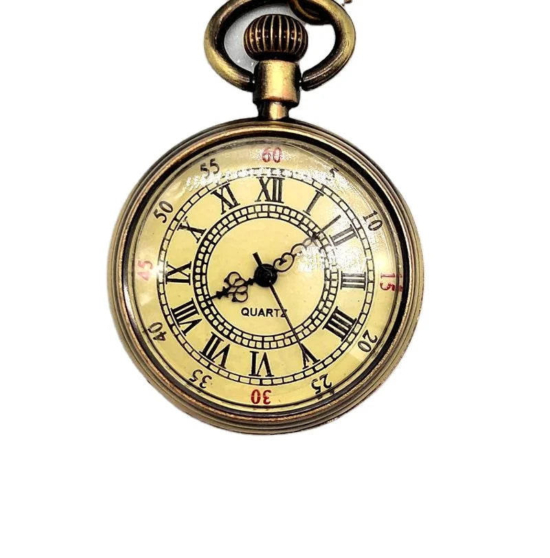 Wholesale Small Size Wing Bronze Dia 2.7CM  Roman Pocket Watch