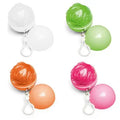 Easy Carry Disposable Waterproof Key Chain Ball Rain Poncho