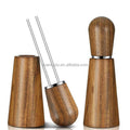 Coffee Stirrer Tool Professional Barista Stir Loose Powder Pin Coffee Cloth Powder Pin with Base