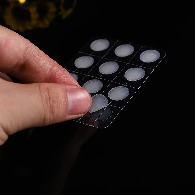 Acne Pimple Patch With Perforated White PET Backing Sheet 12mm Diameter Pimple Patches