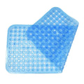 88x40cm Extra Long Non-Slip Bathtub Mat with Suction Cups Machine Washable Eco-Friendly Anti Slip PVC Shower Bath Mat for Safety