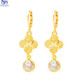 Jxx Women Earings 2020 Fashion Jewelry Womens Gold Zircon Plated 24k Diamond Earrings