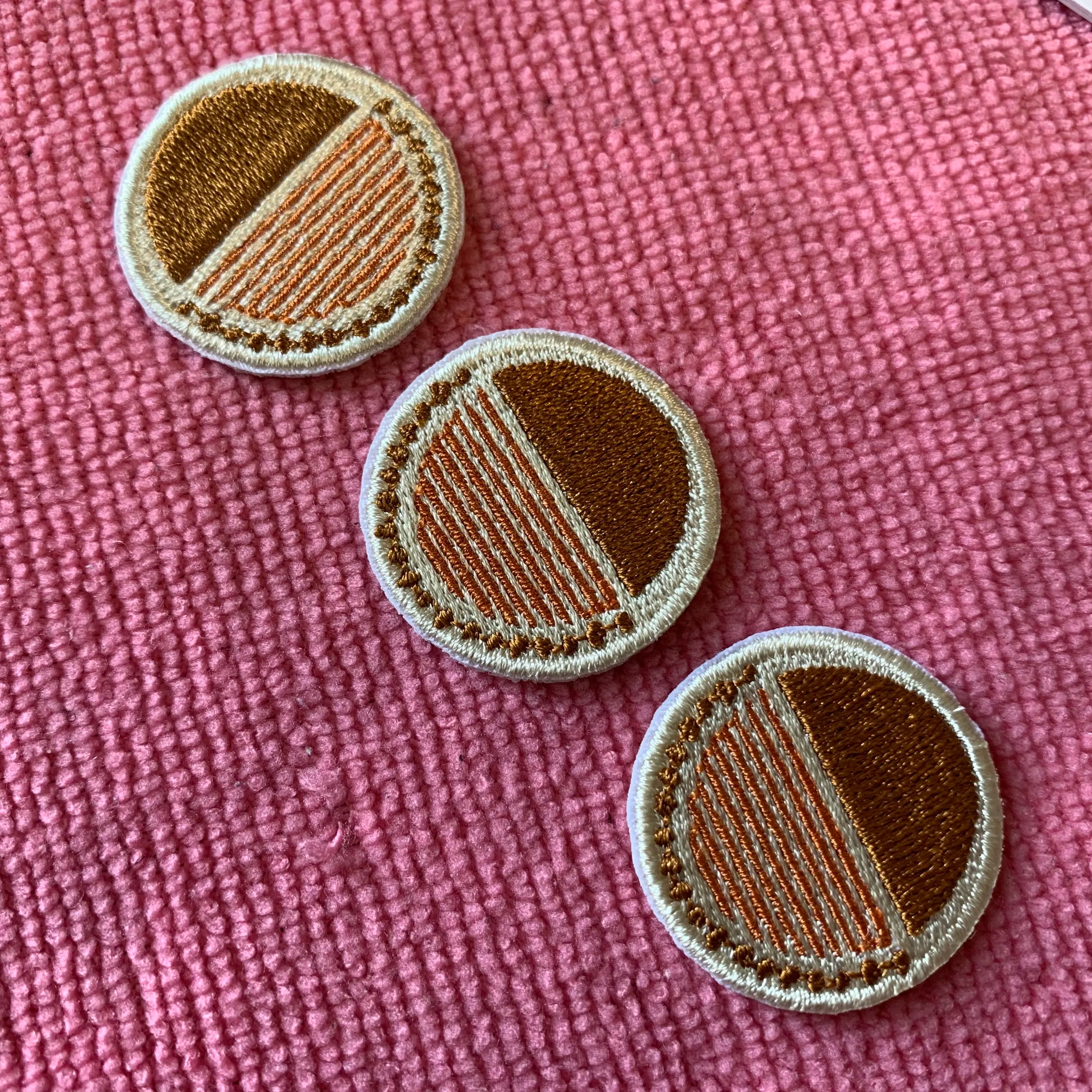 Private Design Textile Iron on Embroidery Tag 3D Puff logo Full Embroidery Patch for Hats