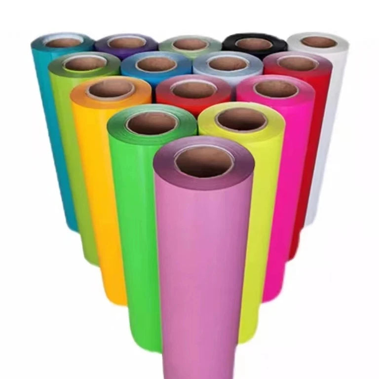 Factory  Cuttable Pu Easyweed Vinyl Rolls t Shirt Vinyl Heat Press Printing Transfer Paper & Film Vinyl