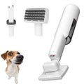 Handheld  Pet Grooming Vacuum Cleaner Lightweight Grooming Deshedding Pet Vacuum Cleaner With Slicker Brush for Dogs Cats Hair