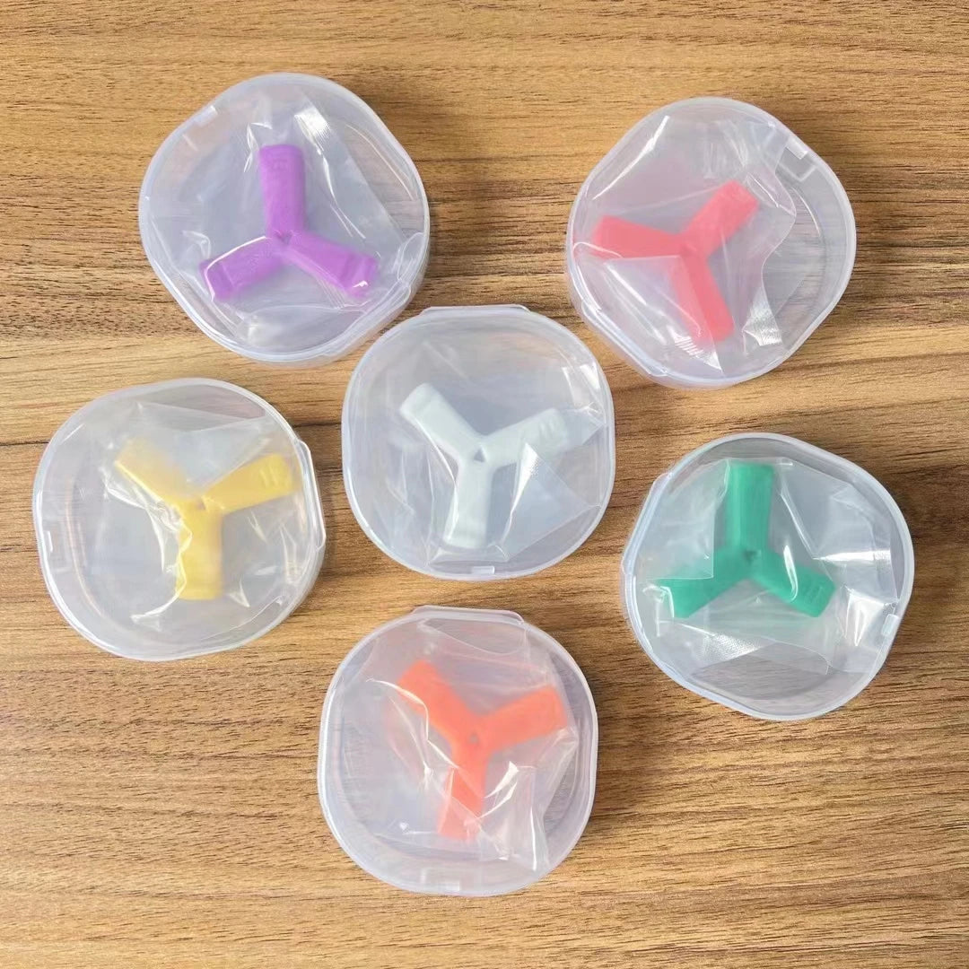 Triangular Dental Teeth Cheweis Type Dental Materials Ortodoncia Mix Color Orthodontic Aligner Chewies