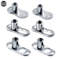 Solid G23 Titanium Micro Dermal Anchor 14G 2MM & 2.5MM Dermal Base With Holes Body Piercing Jewelry