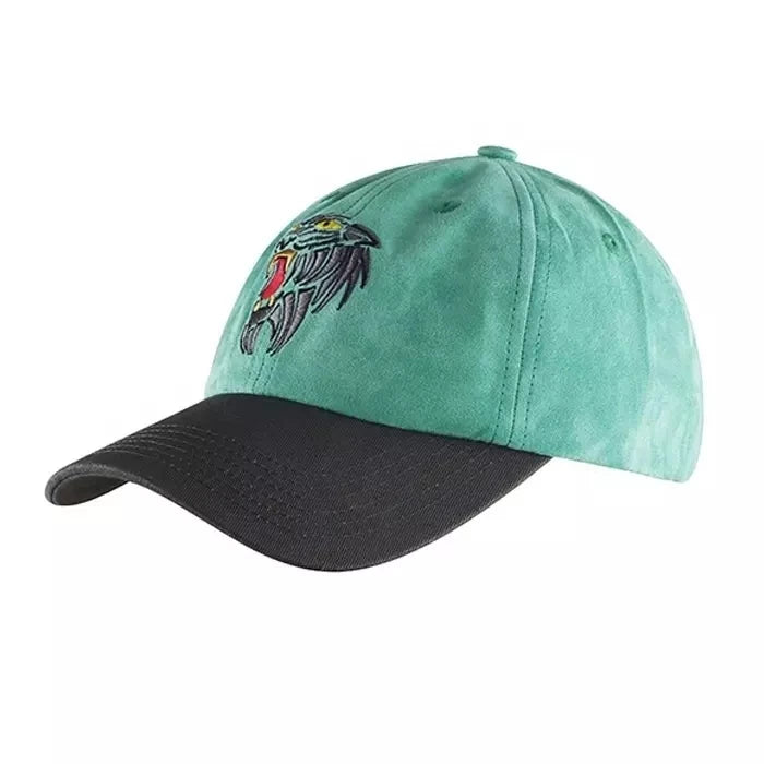 Wholesale Embroidery Custom Cap Multicolor Suede Baseball Hat Custom Baseball Cap
