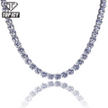 Hot Selling 6mm Tennis Chain Necklace Men Hip Hop Jewelry 16inch 18inch 20 Inch 24inch 30inch Zircon Iced Out Tennis Chain