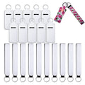 2023 Diy Design Printable Neoprene Wrist Lanyard Keychain Holder Sublimation Wristlet Keychain