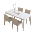 Nordic Dining Room Furniture Sets Modern Marble Dining Table Set White Dining Tables