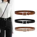 Wholesale Manufacturer Cowhide Leather Women Lady Fashion Durable Belt Waist Belt