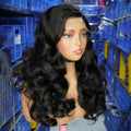 26 inch Double Drawn 12A Virgin Human Hair Vendors 5*5 Lace Closure Wig Loose Wave Original SDD Raw Vietnamese Human Hair Wigs