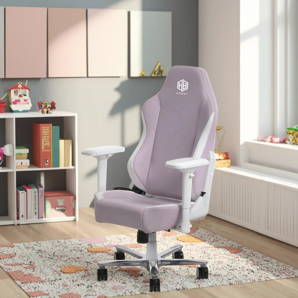 OEM ODM Hobot Luxury Premium Swivel Ergonomic Racing Gamer Chair with Magnetic Headrest Pu Leather for Kids