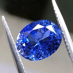 Fine Jewelry Making Lab Gemstone Royal Blue Sapphire Synthetic Gemstones Wholesale Lab Grown Sapphire