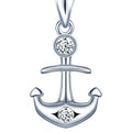 Wholesale 925 Silver Anchor Pendant for Women