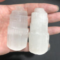 Bulk Natural Selenite Rough Tower Stone Small Size Selenite Raw Obelisk Crystal Crafts for Home Decoration