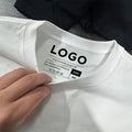 Custom Screen Heat Transfer Printing Embroidery Gold Reflect Patches Printing Luminous Puff LOGO Labels