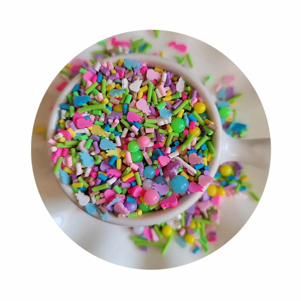 1kg Round Plastic Balls Multiple Colors Mixed Custom Mini Soft Clay Girls Handmade Craft Kits DIY Jewelry Making