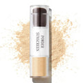 Custom Logo Longlasting Facial Sunscreen Spf 50 Powder Stick With Brush Waterproof Best Vegan Loose Makeup Setting Powder
