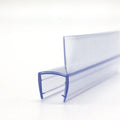Hot Sale Bathroom Products PVC Plastic Shower Room Sealing Clear Blue for Glass Door Waterproof Bathroom Seal Strip