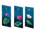 Chinese Lotus Flower Canvas Poster Picture Wall Hangings Home Art Decor Oil Painting on Canvas Posters and Prints Art Picture