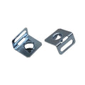 13x11mm No-nail Concealed Single-hole Square Iron Plain Silver Galvanized Photo Album Picture Frame Hanger Wall Hook Home Use