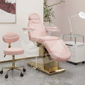Wholesale Custom Electric Facial Bed Stainless Steel Gold 3 Motors Spa Salon Bed Cosmetic Massage Table Beauty Bed